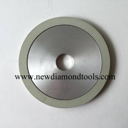 Diamond bruting wheel